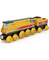 Fisher Price Thomas and Friends Wooden Railway, Rebecca Engine and Coal-Car - Multi