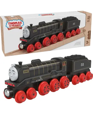 Fisher Price Thomas and Friends Wooden Railway, Hiro Engine and Coal-Car - Multi