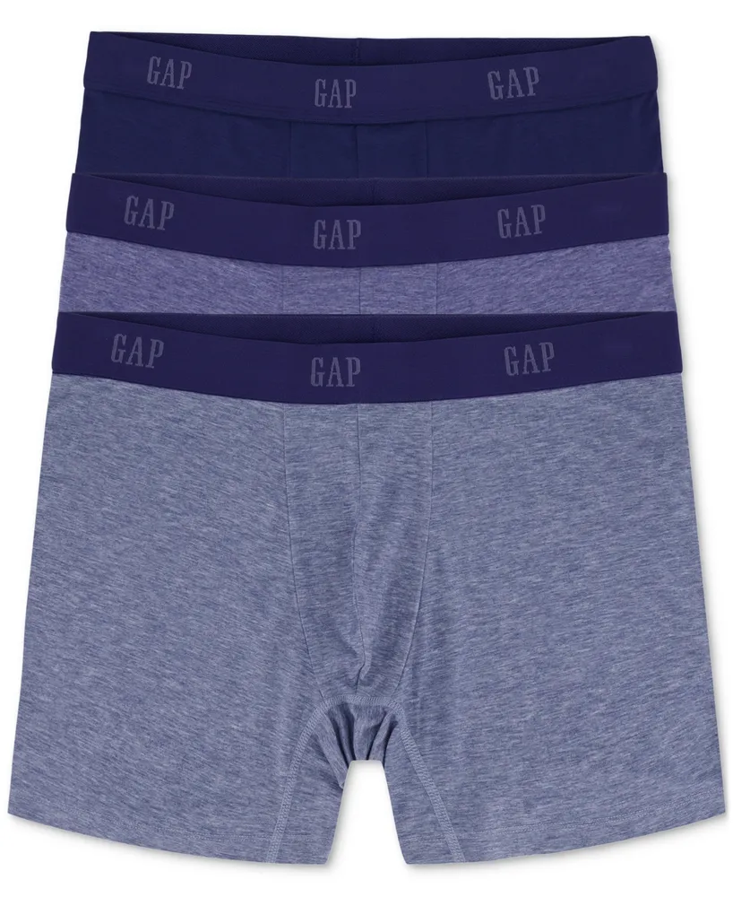 Shop GAP Stripes Bi-color Plain Boxer Briefs by mcatkomugi