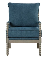 Best Master Furniture Hutch 36" Fabric Arm Chair