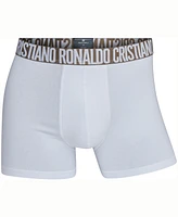 CR7 Men's Cotton Blend Trunks in Travel Bag, Pack of 5