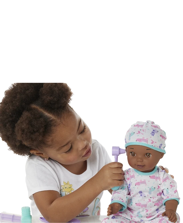 The New York Doll Collection 14 Inch Talking Baby Doll Doctor