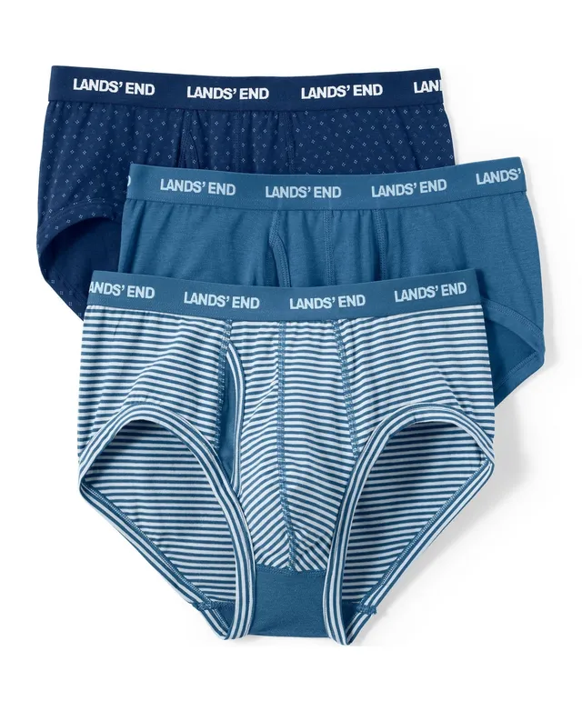 Lands' End Men's Knit Briefs 3 Pack