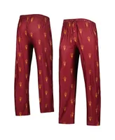 Men's Concepts Sport Maroon Arizona State Sun Devils Logo Flagship Allover Print Pants