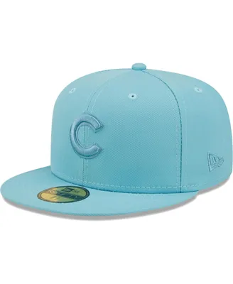 Men's New Era Light Blue Chicago Cubs Color Pack 59FIFTY Fitted Hat
