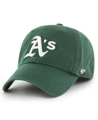Men's '47 Brand Green Oakland Athletics Franchise Logo Fitted Hat