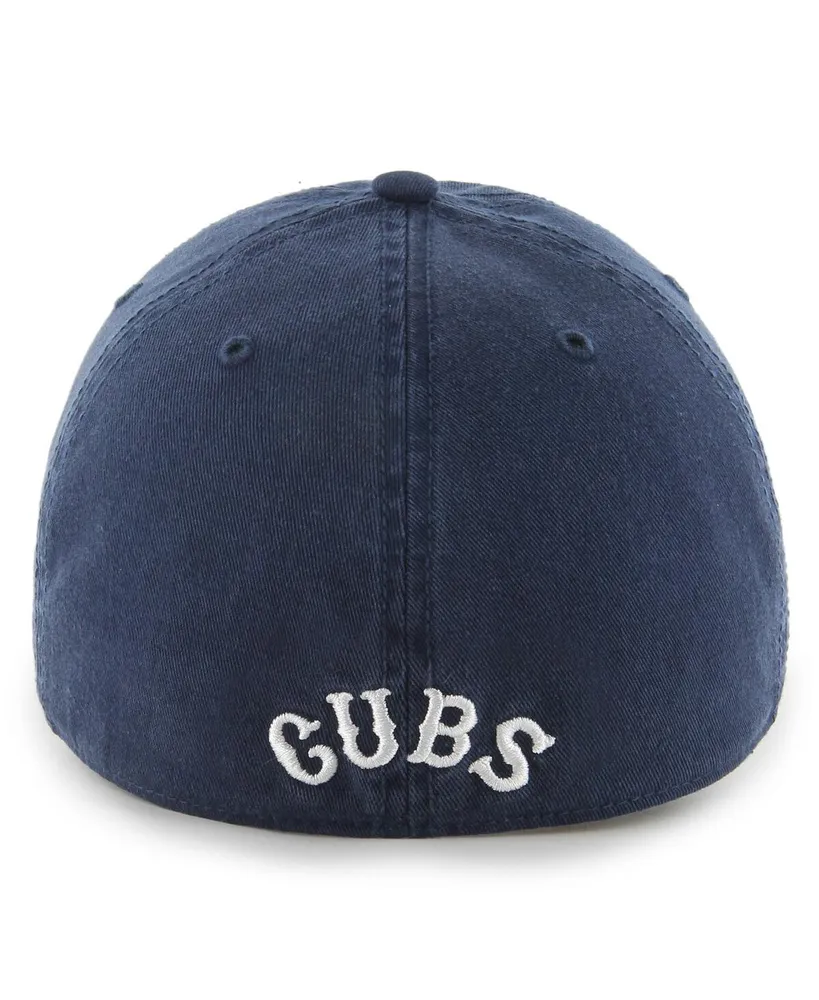 Men's '47 Brand Navy Chicago Cubs Cooperstown Collection Franchise Fitted Hat