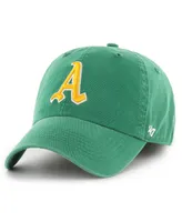 Men's '47 Brand Green Oakland Athletics Cooperstown Collection Franchise Fitted Hat