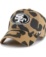 Women's '47 Brand Tan San Francisco 49ers Rosette Clean Up Adjustable Hat