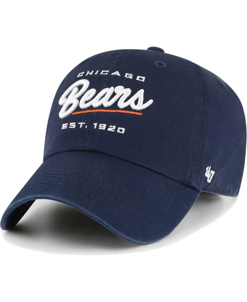 Women's '47 Brand Navy Chicago Bears Sidney Clean Up Adjustable Hat