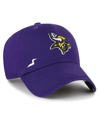 Women's '47 Brand Purple Minnesota Vikings Confetti Icon Clean Up Adjustable Hat
