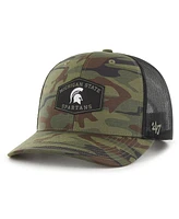 Men's '47 Brand Camo, Black Michigan State Spartans Oht Military-Inspired Appreciation Cargo Convoy Adjustable Hat