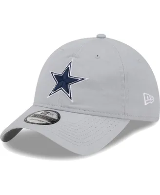 Men's New Era Gray Dallas Cowboys Main Core Classic 2.0 9TWENTY Adjustable Hat