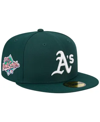 Men's New Era Green Oakland Athletics 1989 World Series Team Color 59FIFTY Fitted Hat