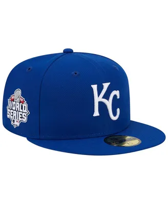 Men's New Era Royal Kansas City Royals 2015 World Series Team Color 59FIFTY Fitted Hat