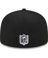 Men's New Era Black Dallas Cowboys Main Patch 59FIFTY Fitted Hat