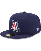 Men's New Era Navy Arizona Wildcats Evergreen 59FIFTY Fitted Hat
