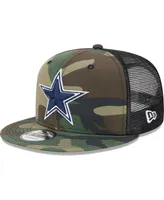 Men's New Era Camo Dallas Cowboys Main Trucker 9FIFTY Snapback Hat