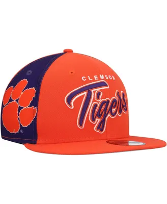 Men's New Era Orange Clemson Tigers Outright 9FIFTY Snapback Hat