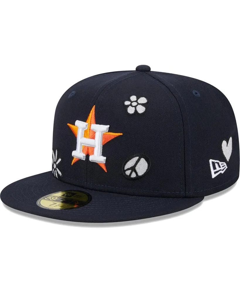 Men's New Era Royal Houston Astros White Logo 59FIFTY Fitted Hat