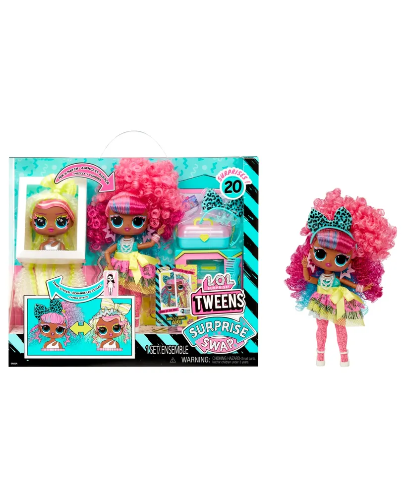 Lol Surprise! Tweens Surprise Swap Fashion Doll - Curls -2 - Crimps Cora