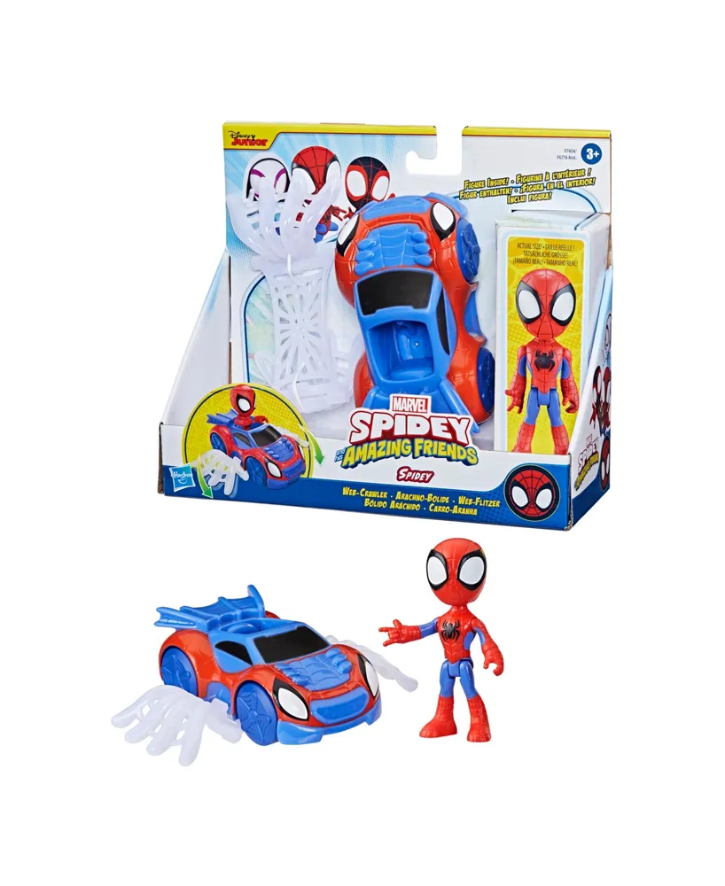 Disney Collection Spiderman Web Blast Cycle Marvel Spiderman Action Figure