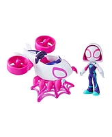 Spidey and His Amazing Friends Marvel Ghost-Spider Copter Set