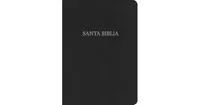 Rvr 1960 Biblia Letra Grande Tamano Manual, negro piel fabricada by B&H Espanol Editorial Staff