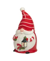 Certified International Christmas 3-d Gnomes Cookie Jar