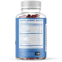 Nobi Nutrition Night Time Fat Burner Gummies, Appetite Suppressant for Weight Loss Gummies, Nobi Nutrition, Raspberry 60ct