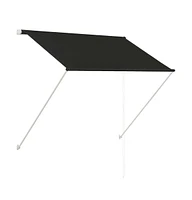 Retractable Awning 39.4"x59.1" Anthracite