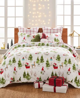 Levtex Gnome Forest 3-Pc. Quilt Set, King/California King