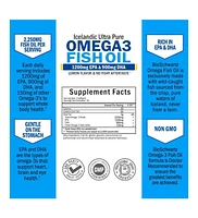 BioSchwartz Omega 3 Fish Oil Supplement - 1200mg Epa and 900mg Dha Fatty Acid Per Serving from Wild Caught Fish