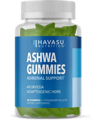 Havasu Nutrition Ashwagandha Gummies, Strawberry, Havasu Nutrition, 60ct