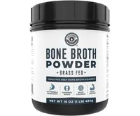 Left Coast Performance Bone Broth Protein Powder Grass Fed Beef Unflavored | Rich in Collagen, Glucosamine, Gelatin, Paleo Protein Powder | Gut