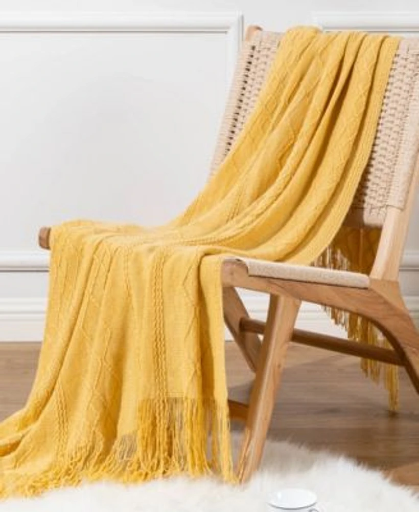 Battilo Classic Textured Throws