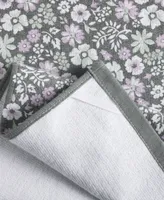 Martha Stewart Ditsy Floral Dual Purpose Kitchen Towel 2- Pack Set, 16" x 28"