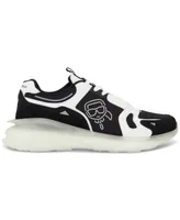 Karl Lagerfeld Paris Men's Metallic Head Lace-Up Sneakers