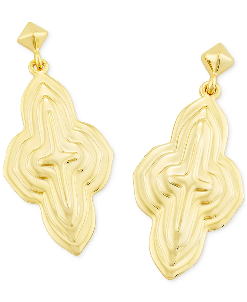 Kendra Scott Elongated Medallion Drop Earrings