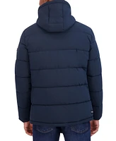 Nautica Men's Quilted Hooded Puffer Jacket