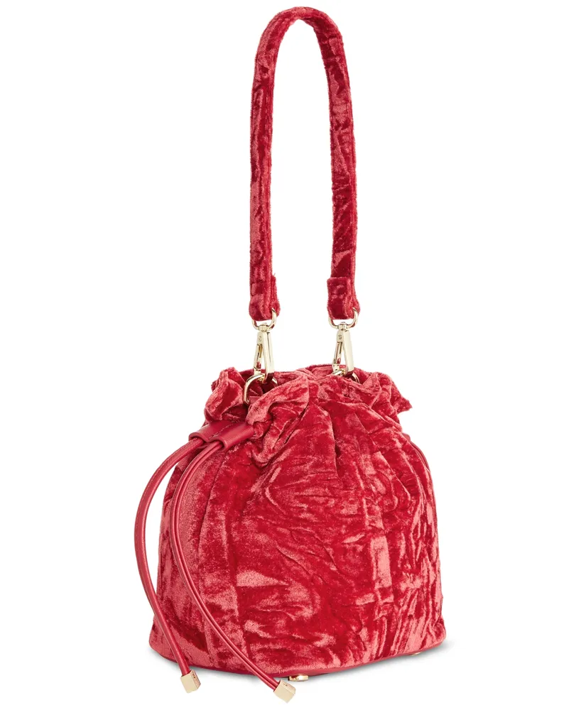 I.n.c. International Concepts Meliss Small Velvet Bucket Bag, Created for Macy's