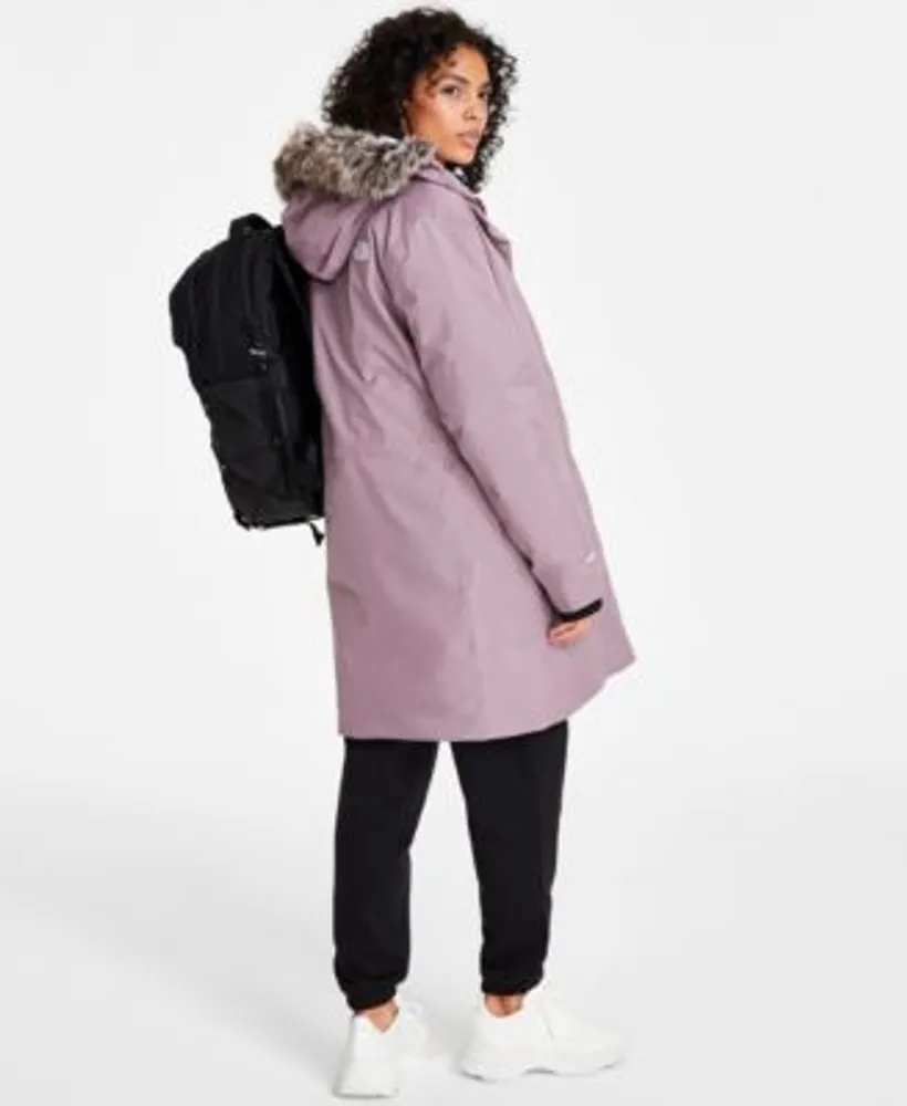 The North Face Womens Half Dome Hoodie Half Dome Fleece Sweatpants Arctic Parka Borealis Backpack