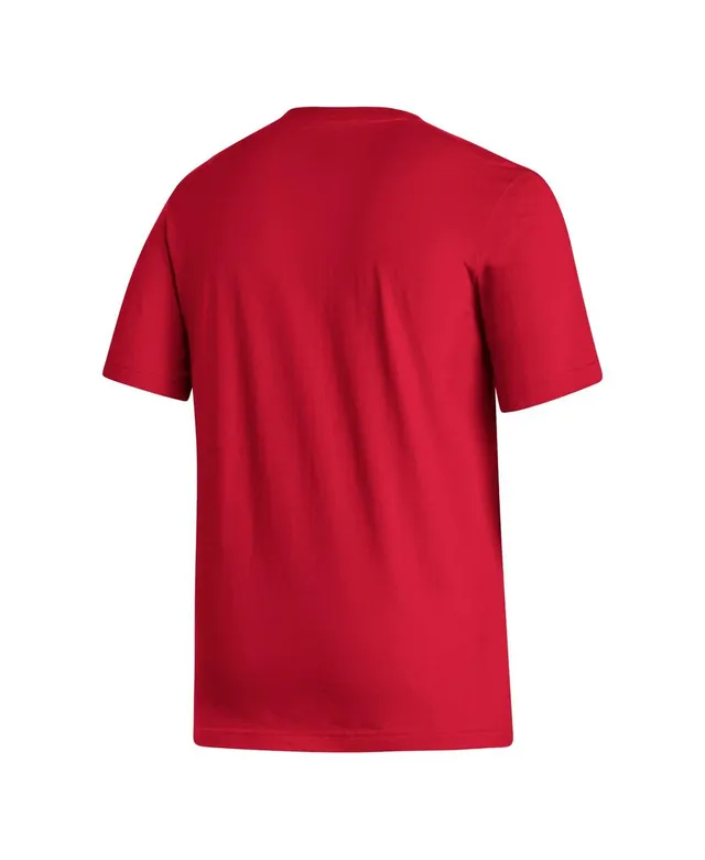 Men's adidas Red Louisville Cardinals Fastboard Creator T-Shirt