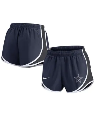 Women's Nike Navy Dallas Cowboys Plus Tempo Shorts