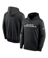 Men's Nike Black Arizona Cardinals Wordmark Performance Pullover Hoodie