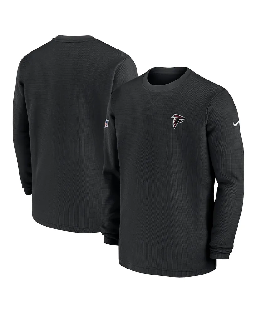 Men's Nike Black Atlanta Falcons 2023 Sideline Long Sleeve Performance T-shirt