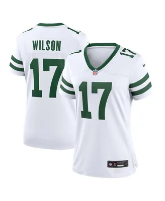 Women's Nike Garrett Wilson White New York Jets Legacy Player Game Jersey
