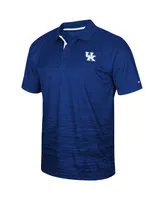 Men's Colosseum Royal Kentucky Wildcats Marshall Polo Shirt