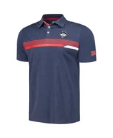 Men's Colosseum Navy UConn Huskies No Problemo Polo Shirt