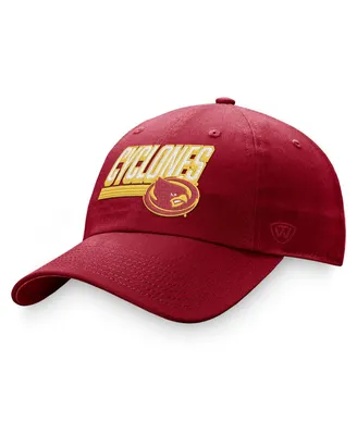 Men's Top of the World Cardinal Iowa State Cyclones Slice Adjustable Hat